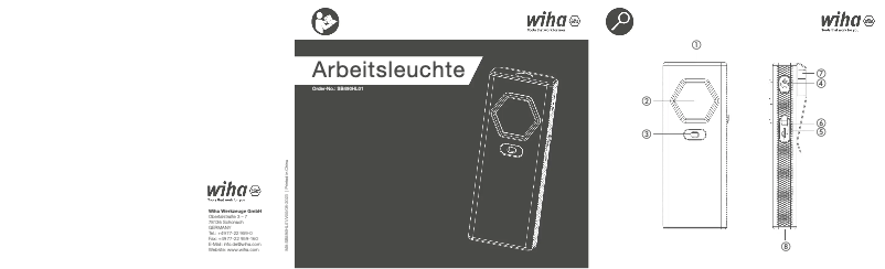 Página 1 del manual Manual de usuario Wiha 45699