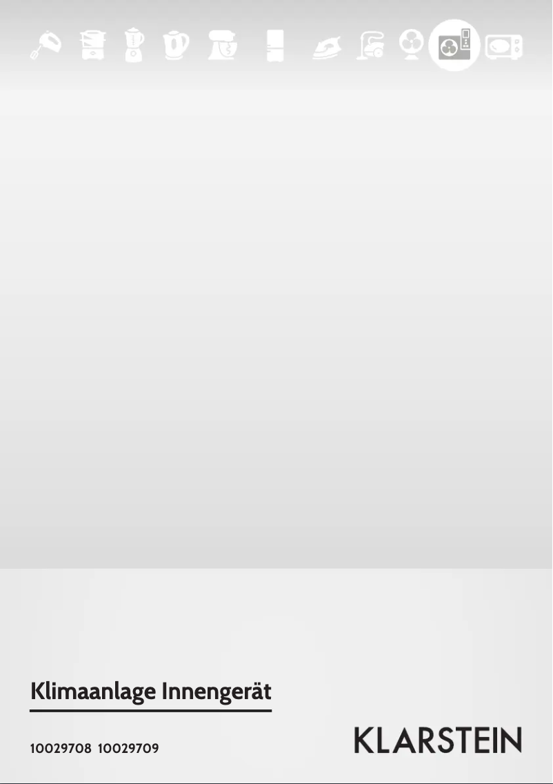 Página 1 del manual Manual de usuario Klarstein 10029709