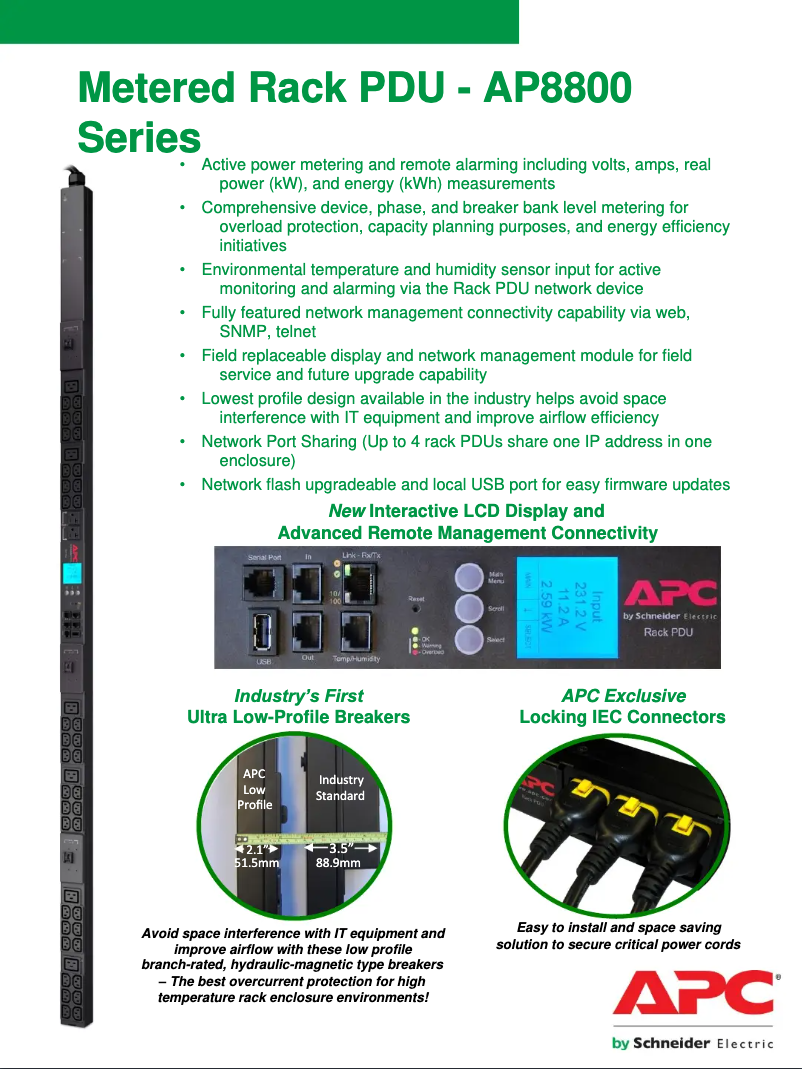 Página 1 del manual Manual de usuario APC AP8702S-NA