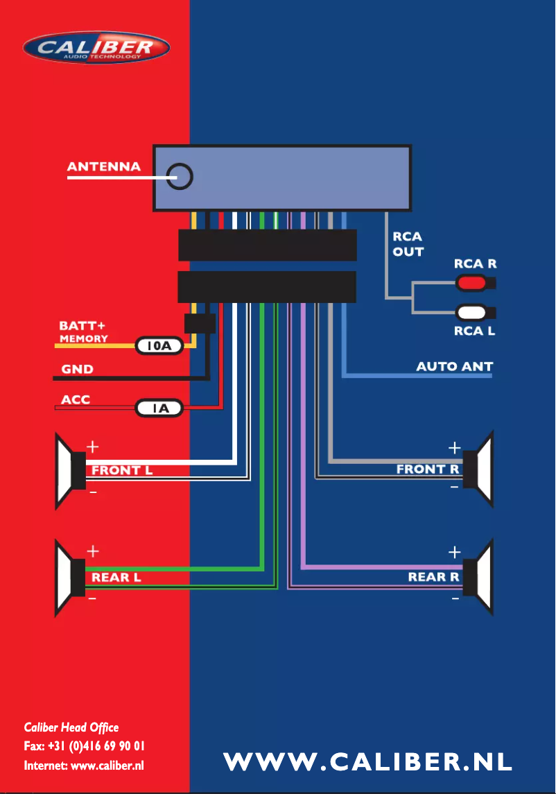 Página 1 del manual Manual de usuario Caliber MCC 110