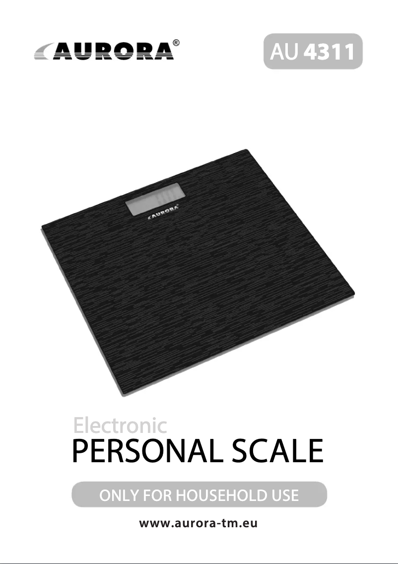 Página 1 del manual Manual de usuario Aurora AU 4311