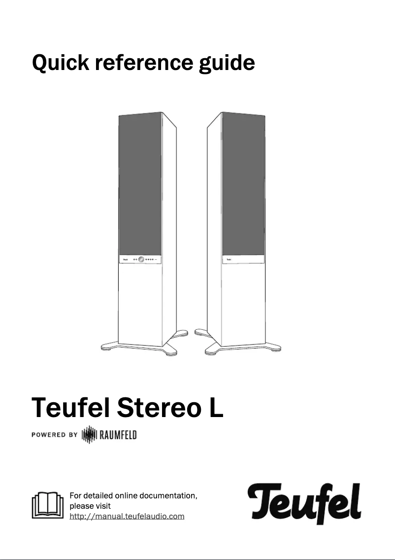 Imagen de la primera página del manual del dispositivo Stereo L