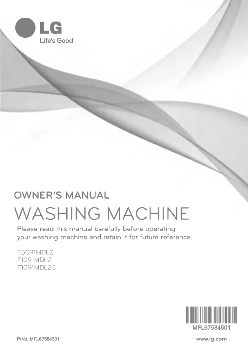 Imagen de la primera página del manual del dispositivo F1091MDL2