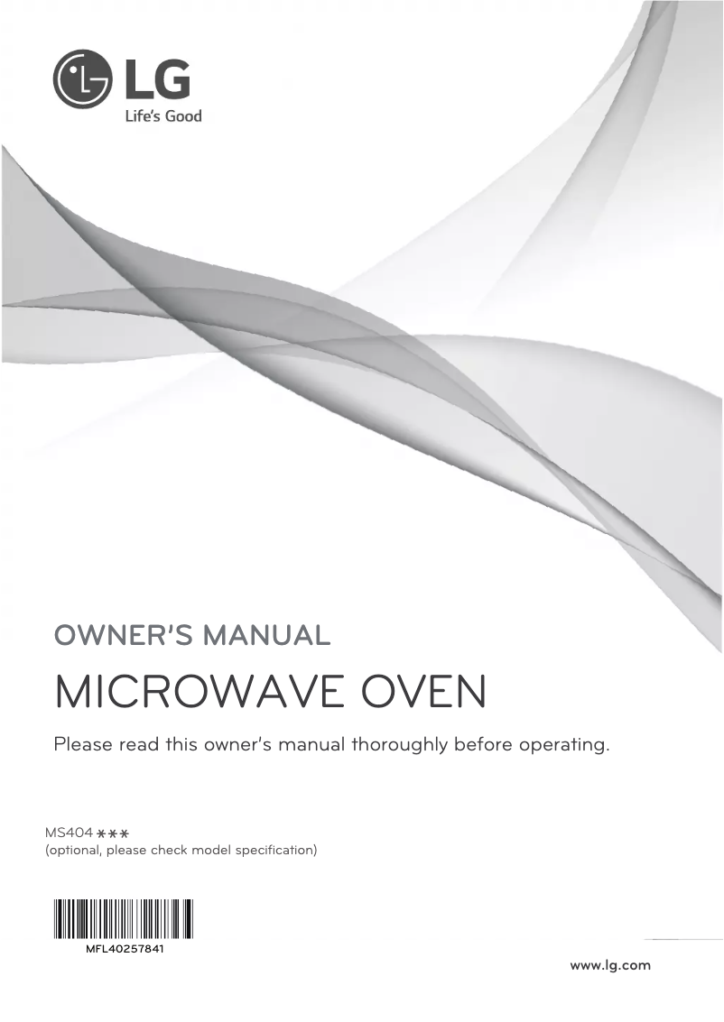 Imagen de la primera página del manual del dispositivo MS4040SRB