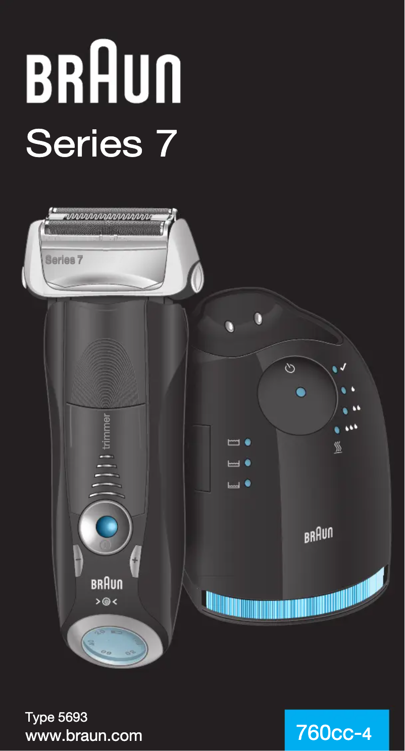 Página 1 del manual Manual de usuario Braun Series 7 760cc-4