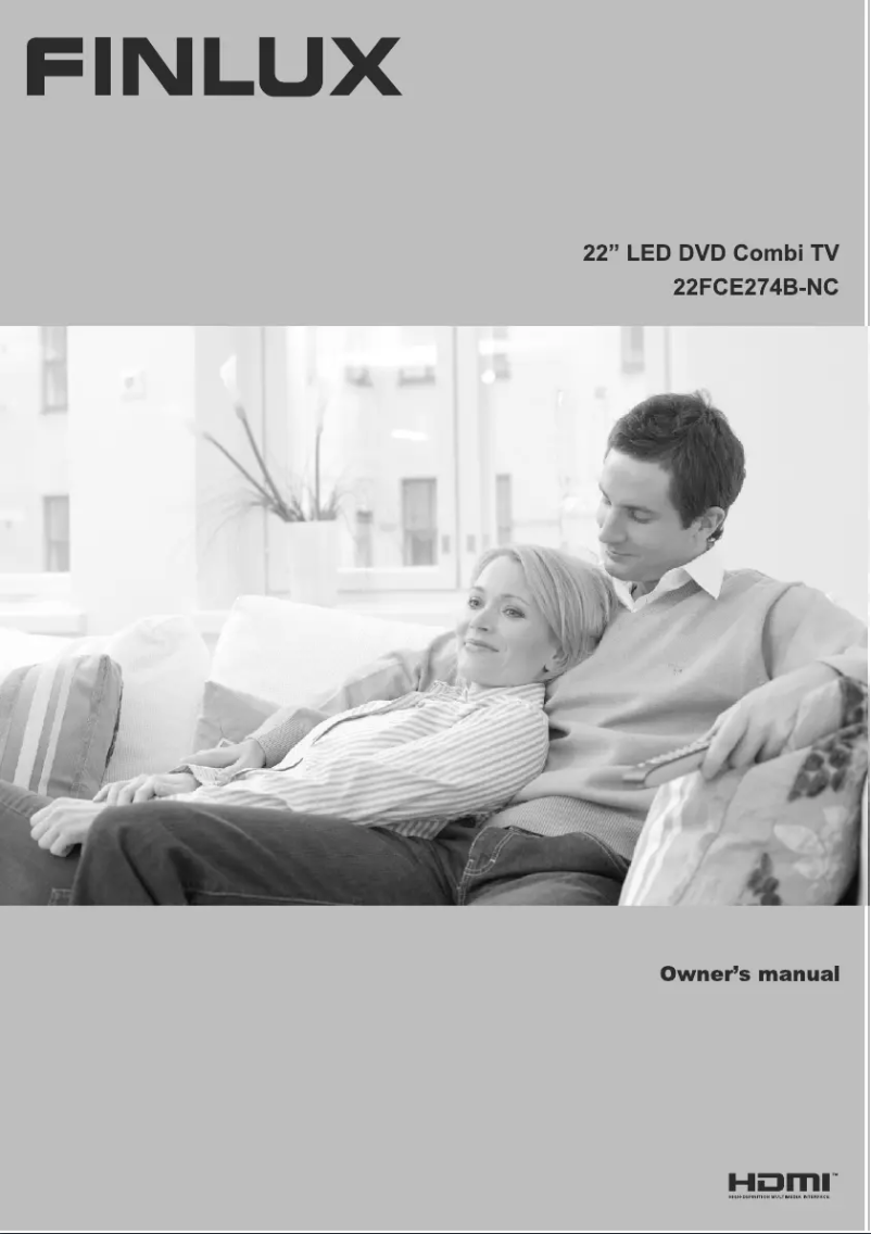 Página nº 1 - Manual de usuario Finlux 22FCE274B-NC
