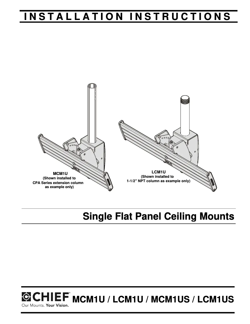 Imagen de la primera página del manual del dispositivo Fusion MCM1US