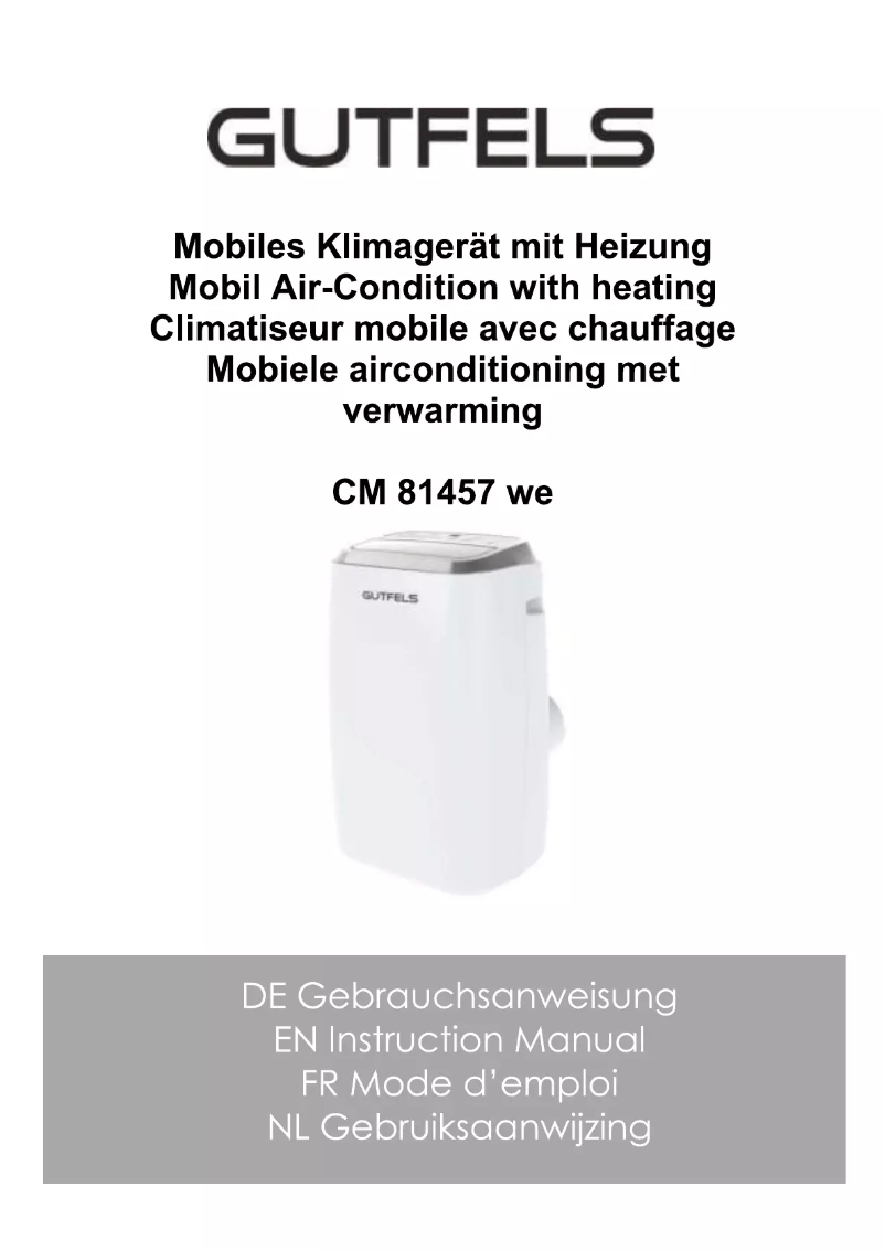 Imagen de la primera página del manual del dispositivo CM 81457 we