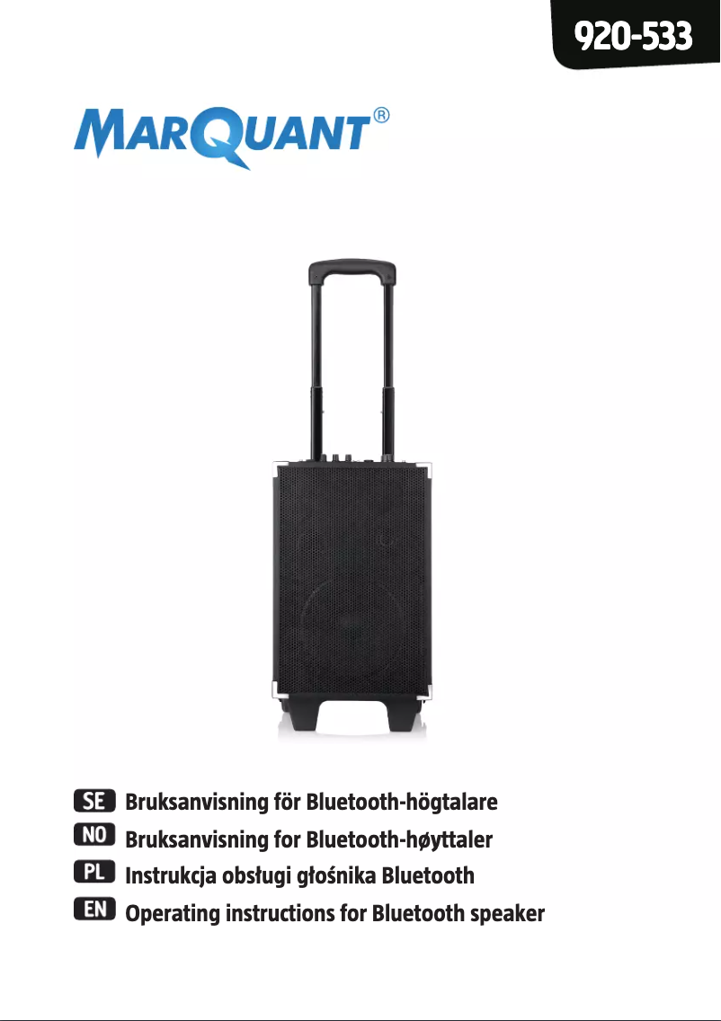 Imagen de la primera página del manual del dispositivo 920-533