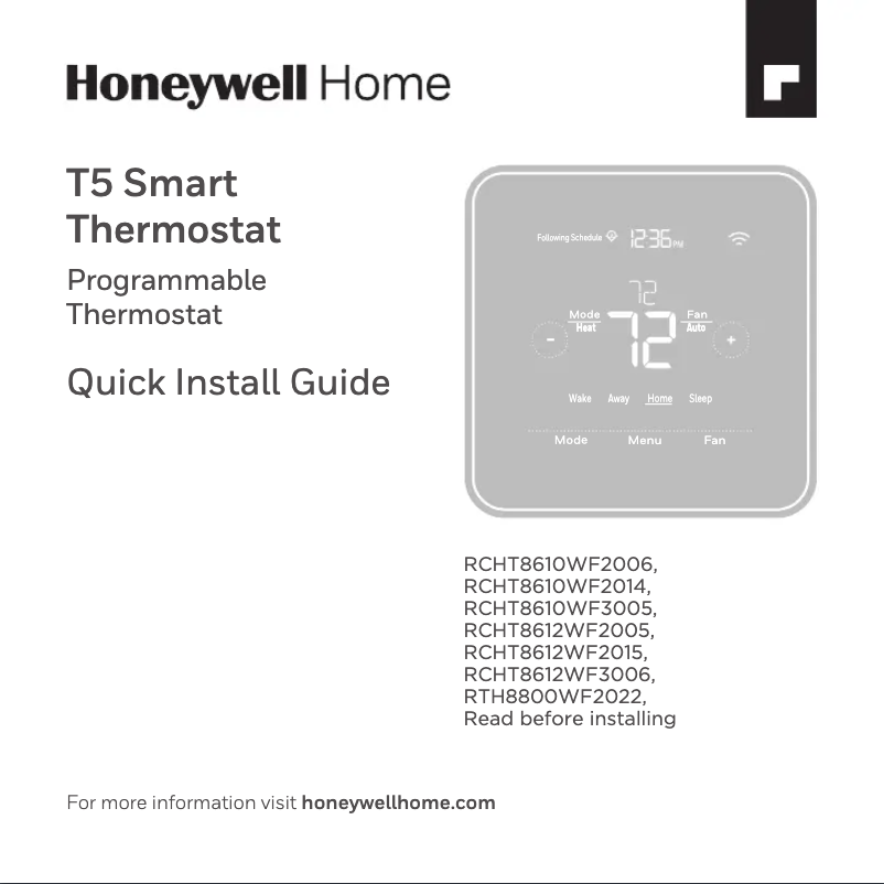 Imagen de la primera página del manual del dispositivo T5+