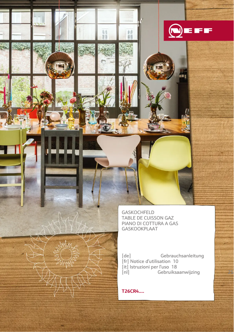 Página 1 del manual Manual de usuario Neff T26CR48S0