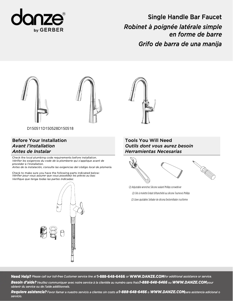 Imagen de la primera página del manual del dispositivo D150511