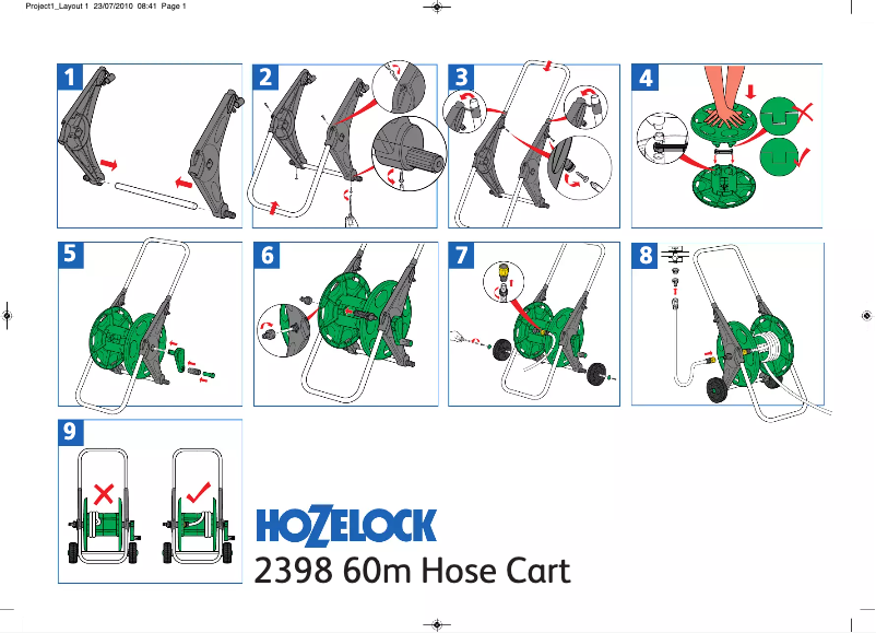 Imagen de la primera página del manual del dispositivo 2398