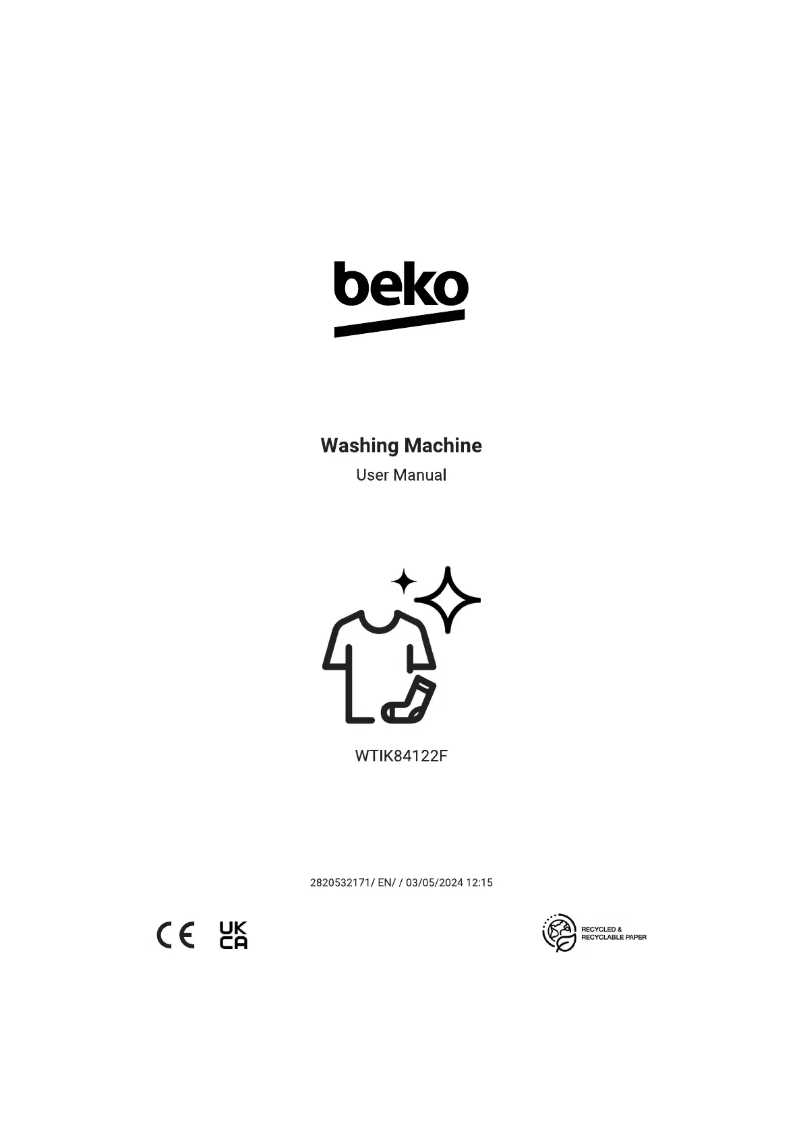 Imagen de la primera página del manual del dispositivo WTIK84122F