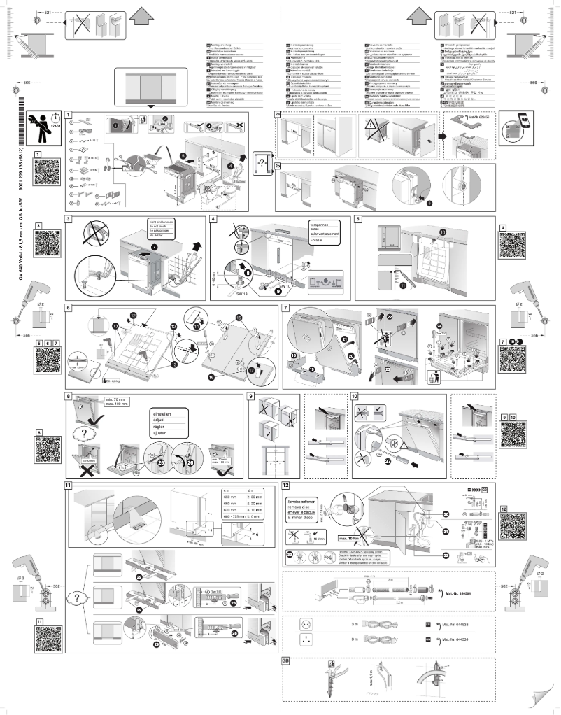 Imagen de la primera página del manual del dispositivo SN69M038NL