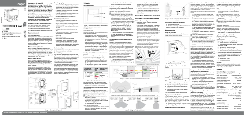 Página 1 del manual Instrucciones / montaje Hager WHTB50605Q