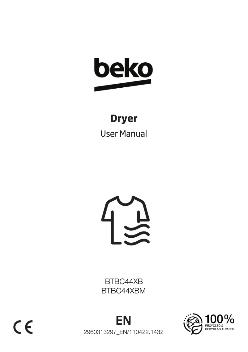 Imagen de la primera página del manual del dispositivo BTBC44XBM