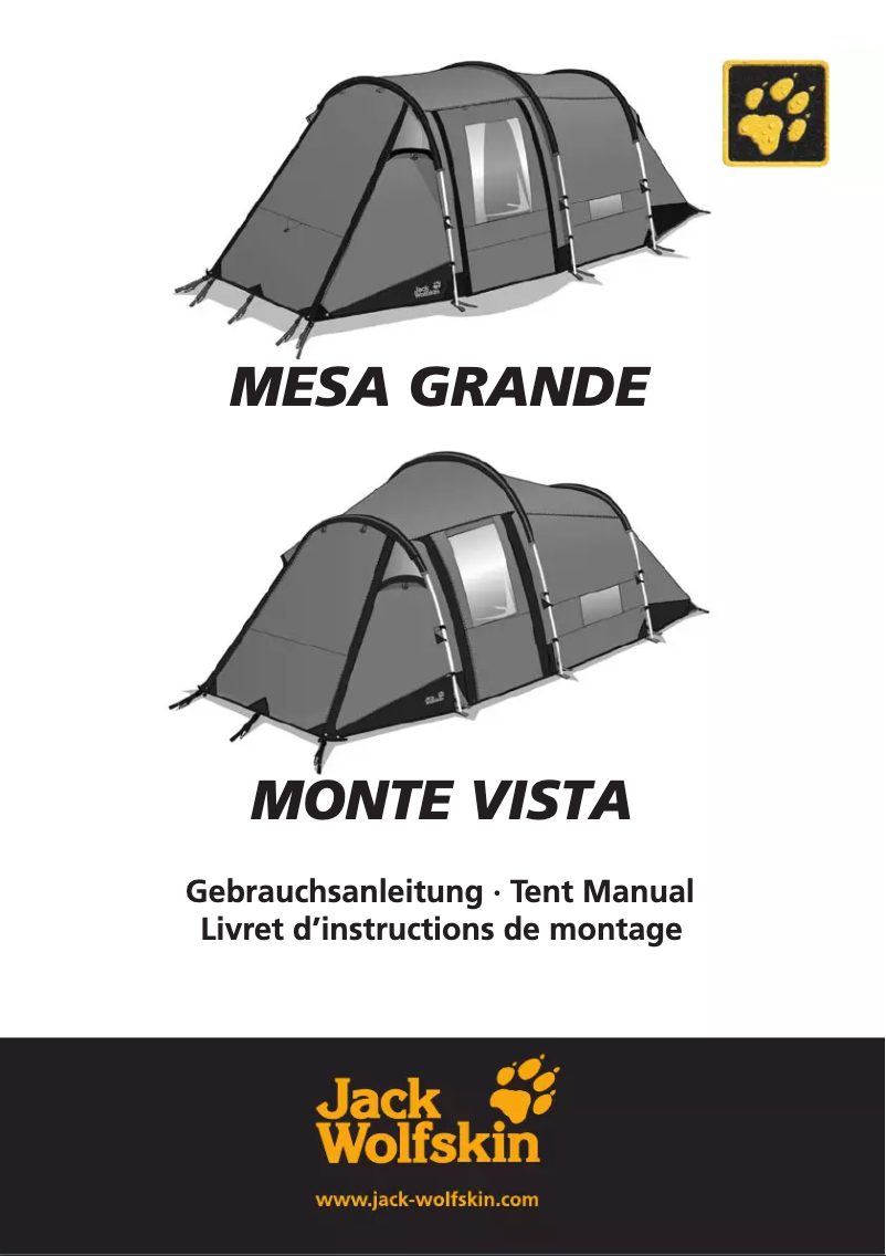 Imagen de la primera página del manual del dispositivo Monte Vista