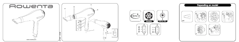 Página nº 1 - Manual de usuario Rowenta CV8525 Infini Pro 2000