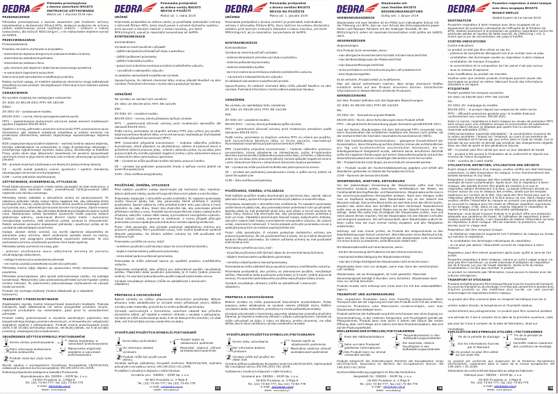 Imagen de la primera página del manual del dispositivo BH1073