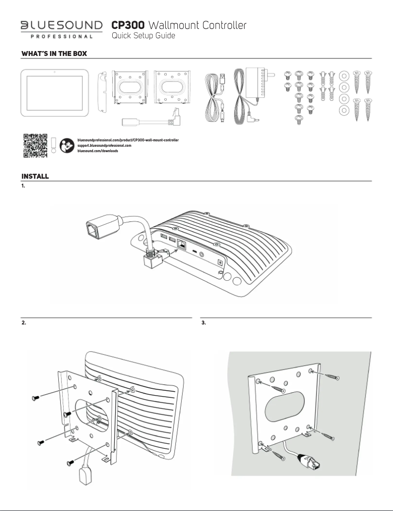 Imagen de la primera página del manual del dispositivo CP300