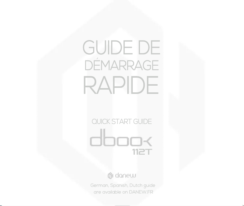 Página nº 1 - Manual de usuario Danew Dbook 112T