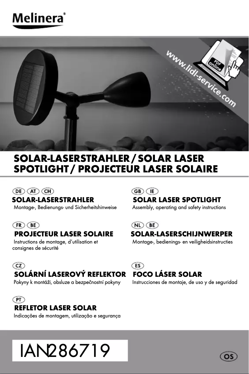 Imagen de la primera página del manual del dispositivo IAN 286719