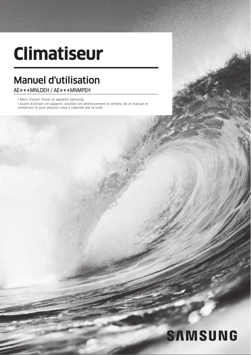 Imagen de la primera página del manual del dispositivo AE036MNLDEH