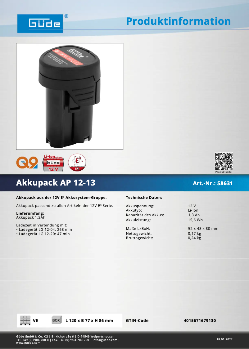 Imagen de la primera página del manual del dispositivo AP 12-13