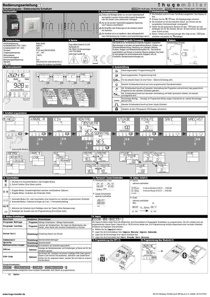 Página 1 del manual Manual de usuario Paladin 01347