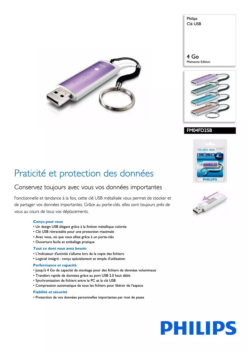 Imagen de la primera página del manual del dispositivo FM04FD25B