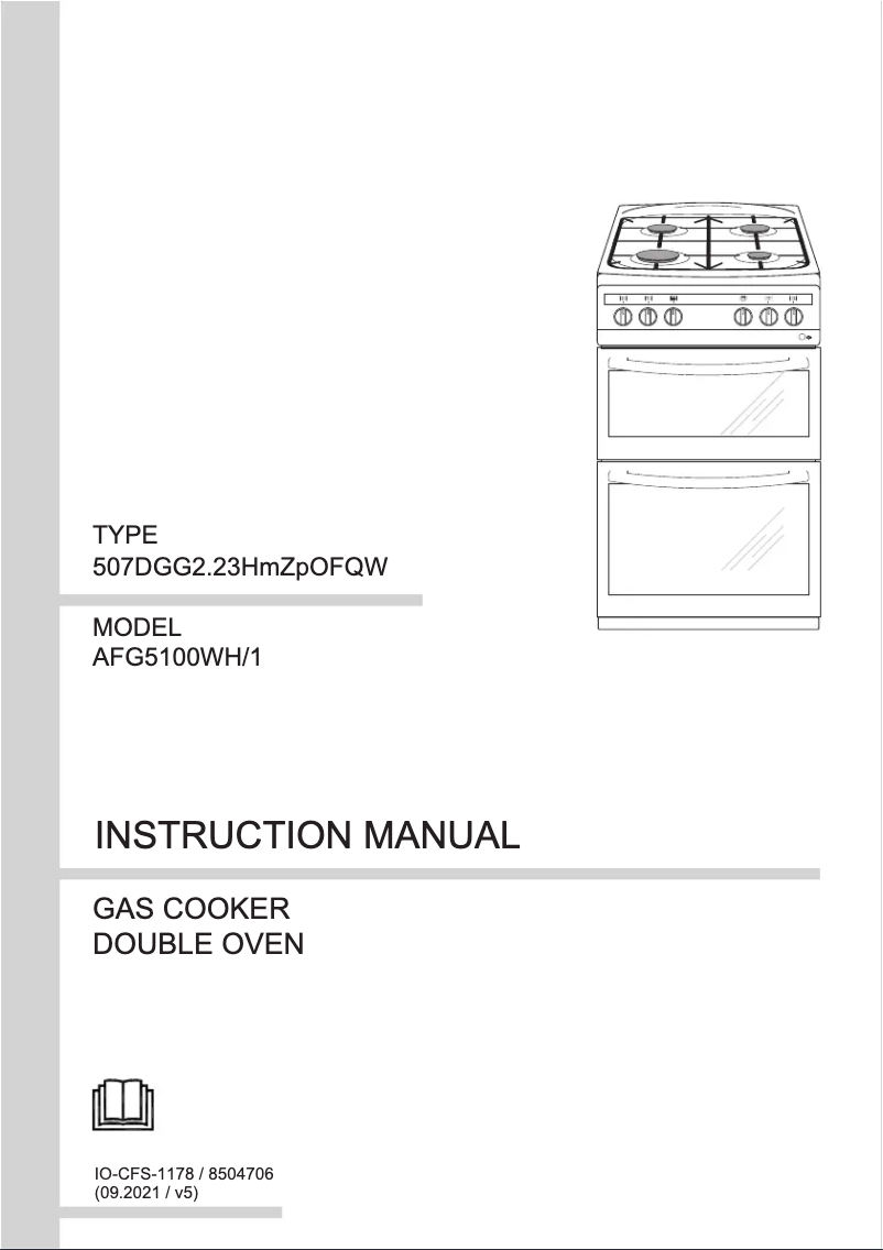 Página nº 1 - Manual de usuario Amica AFG5100WH