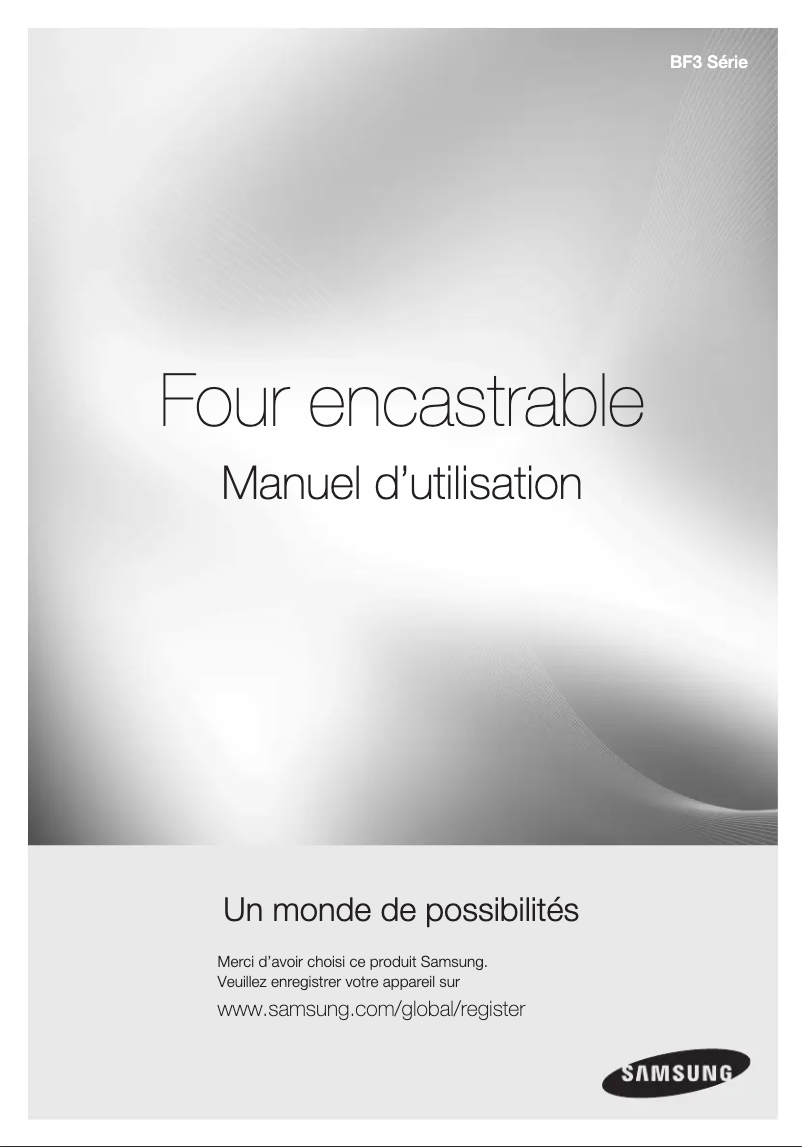 Imagen de la primera página del manual del dispositivo BF3SERIE