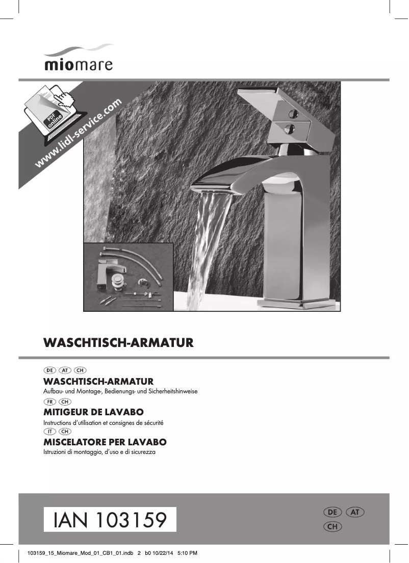 Página 1 del manual Manual de usuario Miomare IAN 103159