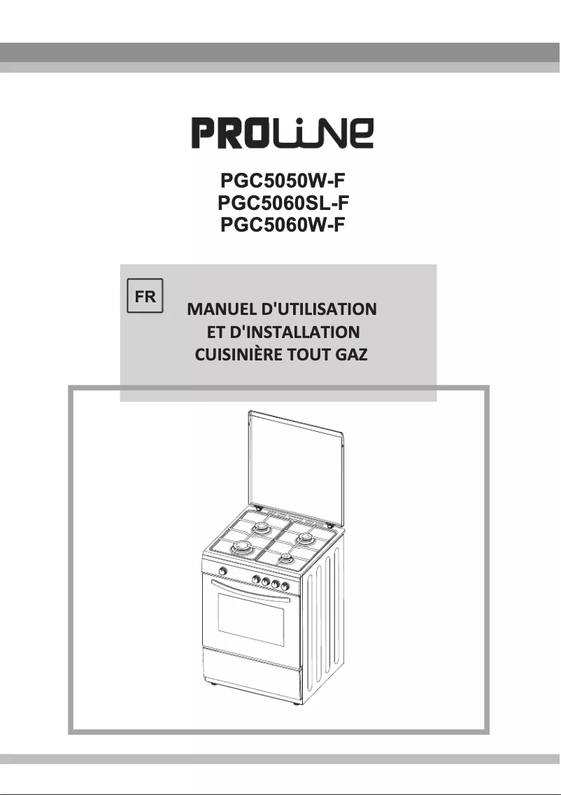 Imagen de la primera página del manual del dispositivo PGC 5060W-F