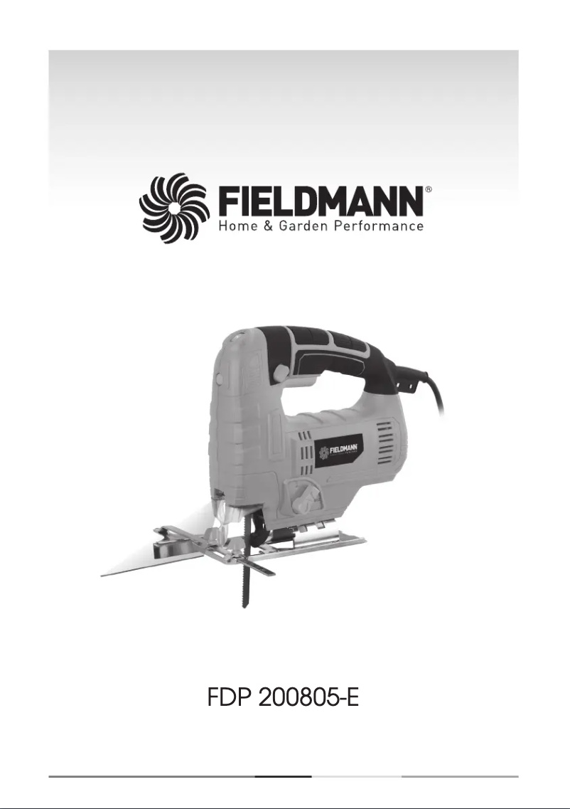 Imagen de la primera página del manual del dispositivo FDP 200805-E