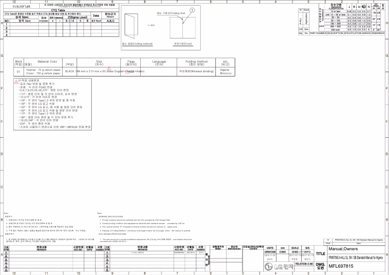 Imagen de la primera página del manual del dispositivo S4NW12JARPD
