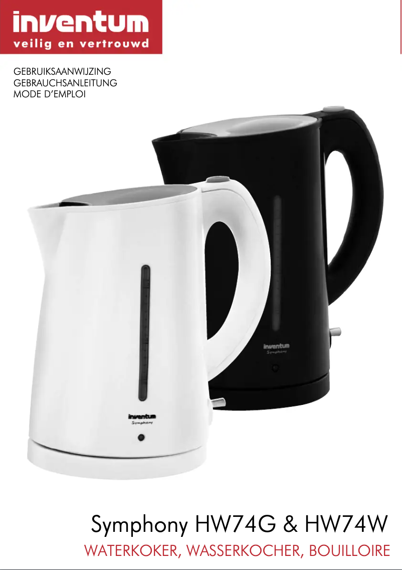 Página 1 del manual Manual de usuario Inventum HW74G