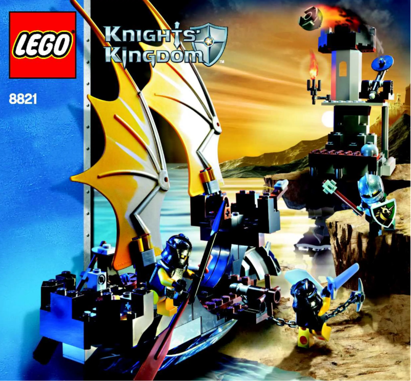 Página 1 del manual Manual de usuario Lego Rogue Knight Battleship