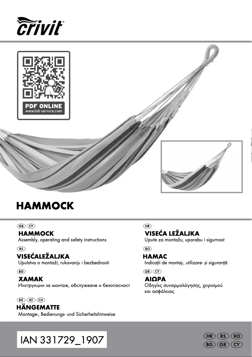 Imagen de la primera página del manual del dispositivo IAN 311754