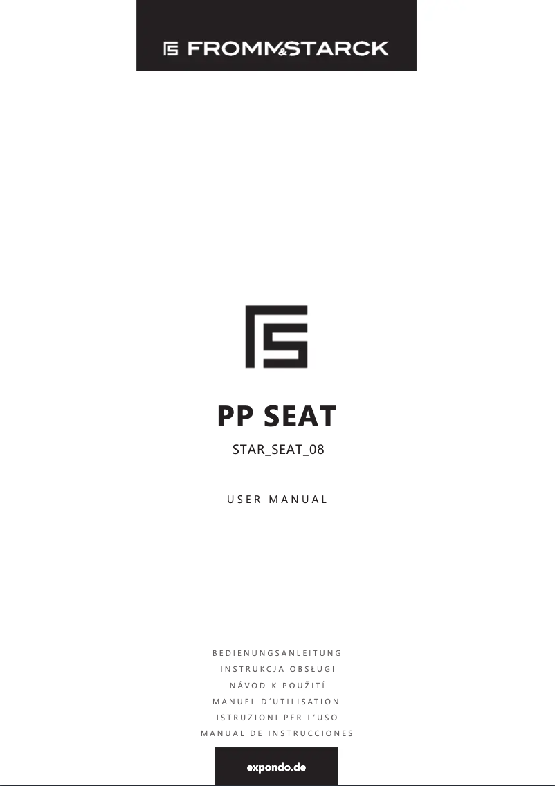 Imagen de la primera página del manual del dispositivo STAR_SEAT_08