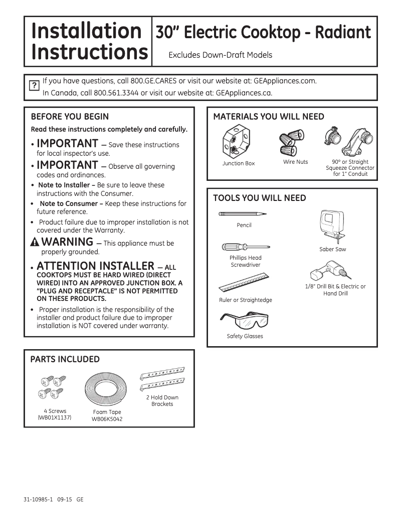 Imagen de la primera página del manual del dispositivo Profile PP7030DJBB