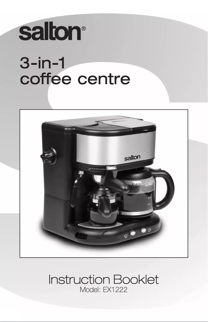 Imagen de la primera página del manual del dispositivo EX1222