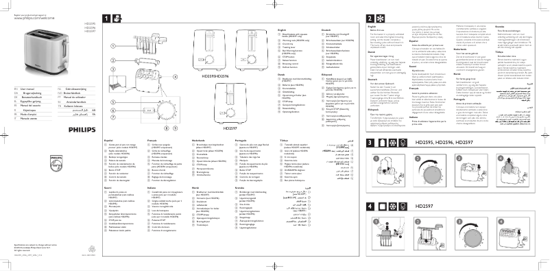 Imagen de la primera página del manual del dispositivo Daily Collection