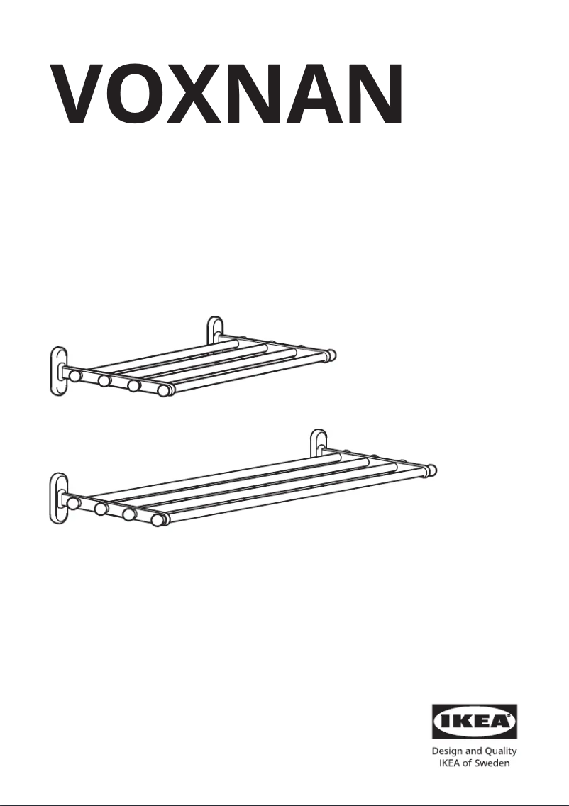 Imagen de la primera página del manual del dispositivo VOXNAN 103.285.87