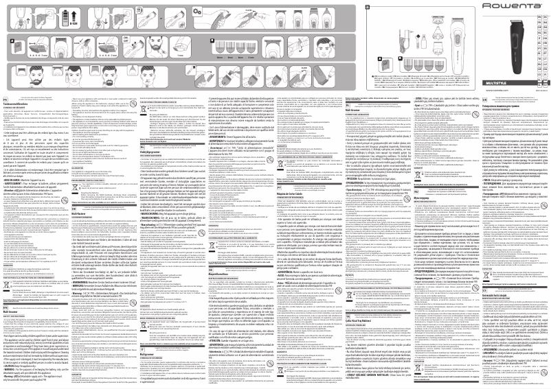 Página nº 1 - Manual de usuario Rowenta MultiStyle TN8960
