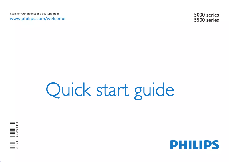 Imagen de la primera página del manual del dispositivo 46PFL5508G