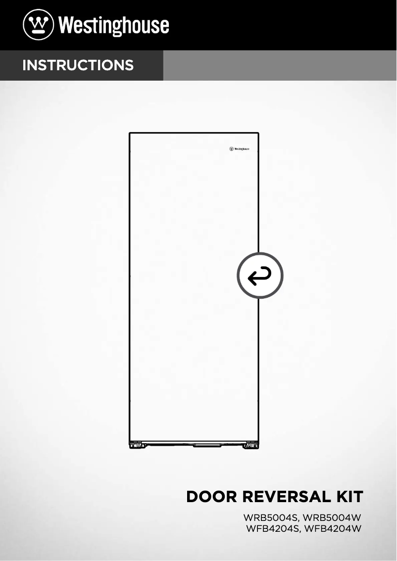 Imagen de la primera página del manual del dispositivo WRB5004WA