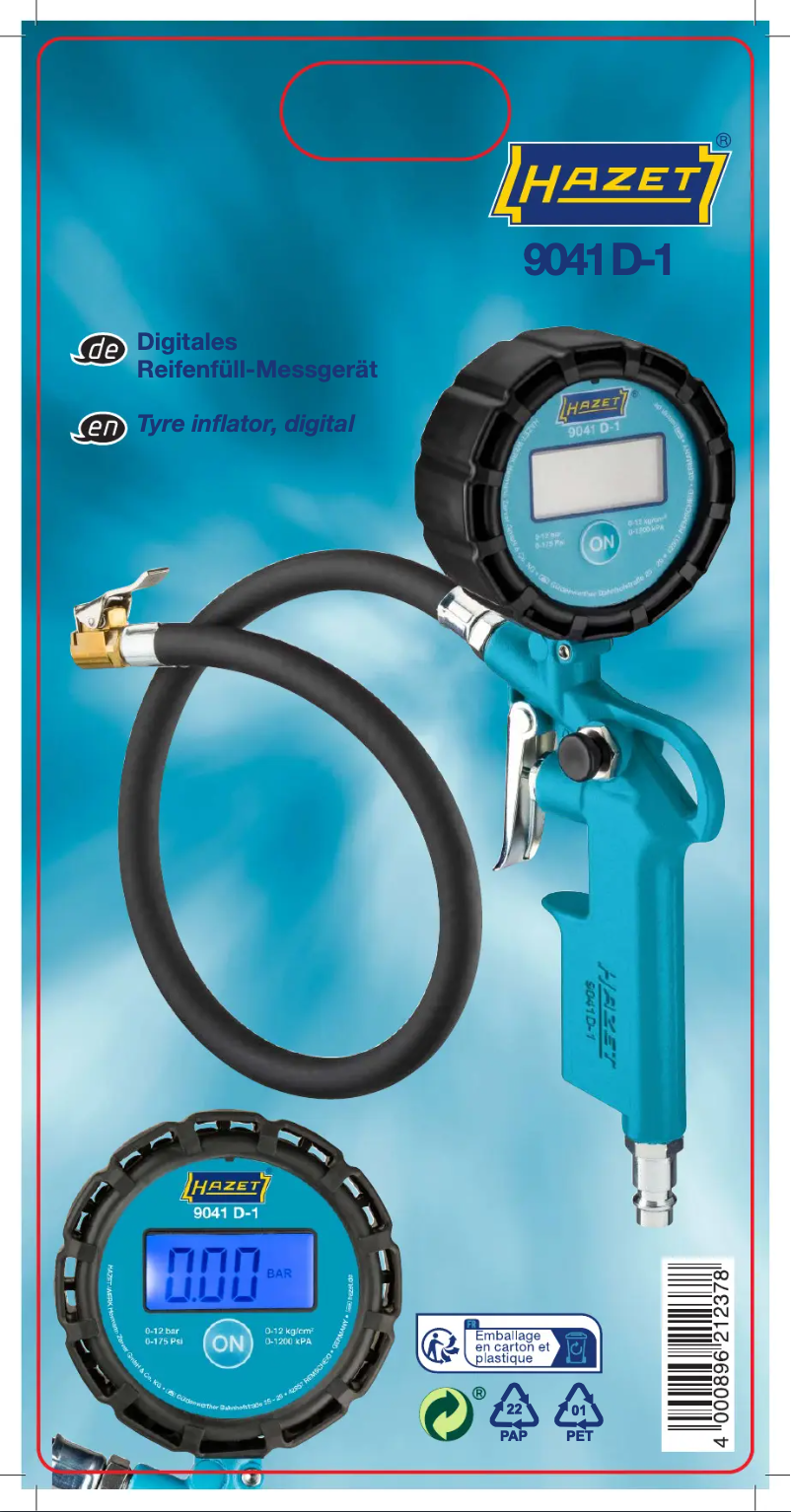 Imagen de la primera página del manual del dispositivo 9041D-1