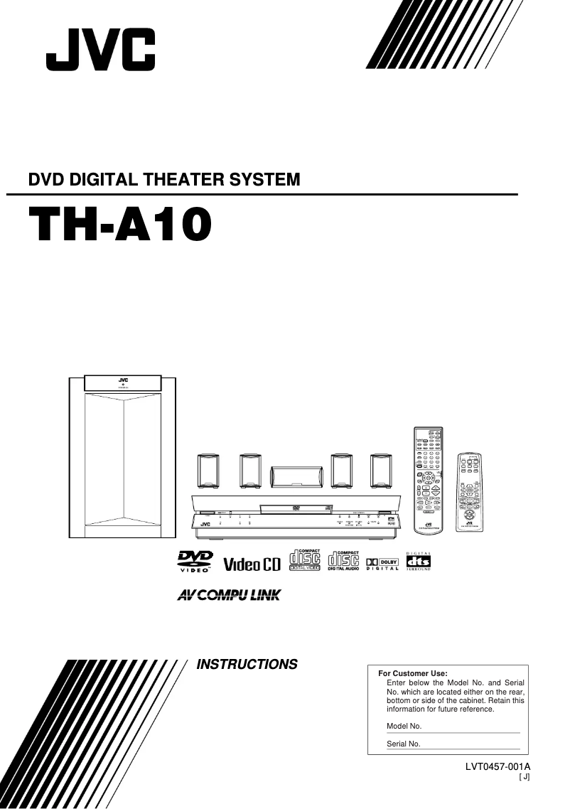 Imagen de la primera página del manual del dispositivo TH-A10